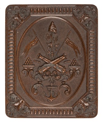 Lot 358 - Crossed Cannons and the Liberty Cap.