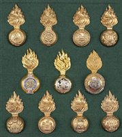 Lot 301 - Fusilier Badges.