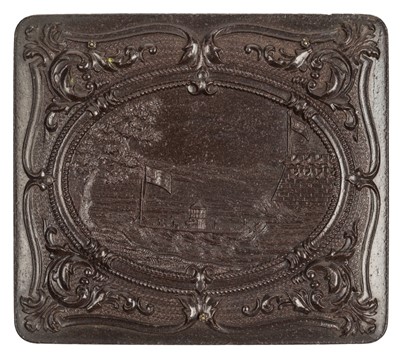 Lot 380 - USS Monitor and the Fort.