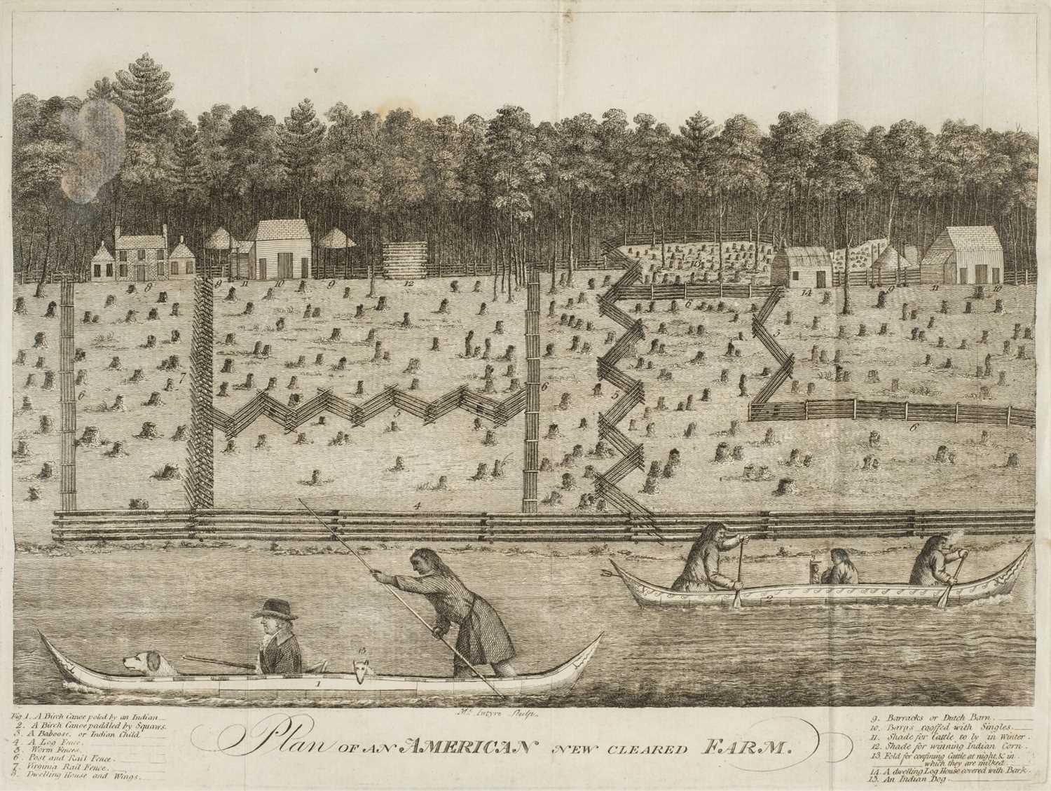 Lot 313 - Campbell (Patrick). Travels in the Interior Inhabited Parts of North America, 1793