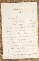 Lot 155 - Ruskin (John, 1819-1900).