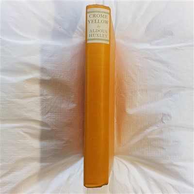 Lot 709 - Huxley (Aldous). Crome Yellow, 1st edition, 1921