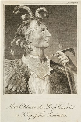 Lot 312 - Bartram (William). Travels through North and South Carolina, 1793