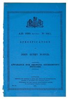 Lot 232 - Photography Patents.