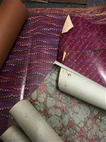 Lot 62 - Marbled paper.