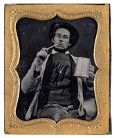 Lot 176 - Hampshire ambrotype.