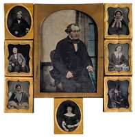 Lot 182 - Hampshire ambrotypes.