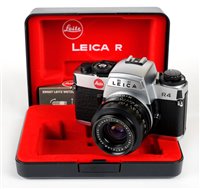 Lot 408 - Leica R4 with Elmarit-R 35mm f/2.8.