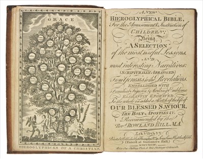 Lot 482 - Bible; hieroglyphic. A New Hieroglyphical Bible, 1st edition, 1794