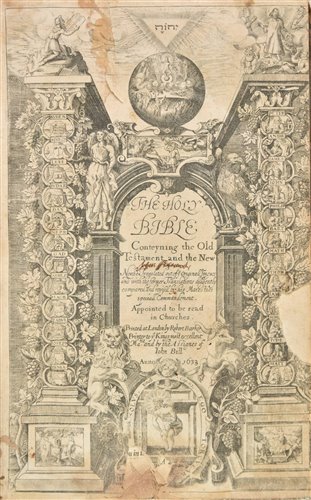 Lot 399 - Bible [English].