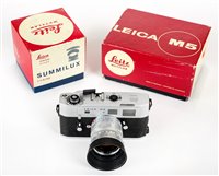 Lot 397 - Leica M5 rangefinder with Summilux 50mm f/1.4.