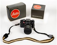 Lot 409 - Leica R4s SLR camera with Vario-Elmar 35-70mm f/3.5 zoom lens.