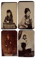 Lot 241 - Tintypes.
