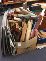 Lot 59 - Bookbinding materials.
