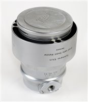 Lot 377 - Leica IIf rangefinder with Summarex 85mm f/1.5 chrome portrait lens.