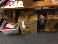 Lot 53 - Bookbinding equipment and tools.