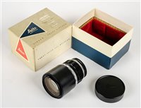 Lot 412 - Leica Telyt 200mm f/4 telephoto lens (M39).