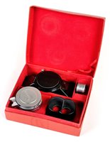 Lot 359 - Leica (Leitz) Stemar 33mm f/3.5 stereoscopic lens kit OIRZO-M.