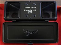 Lot 359 - Leica (Leitz) Stemar 33mm f/3.5 stereoscopic lens kit OIRZO-M.