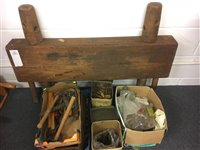 Lot 57 - Laying press.
