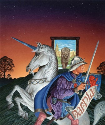 Lot 623 - Skilleter (Andrew, b.1948). Original artwork for The Last Battle, by C.S. Lewis, 1996