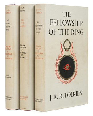 Lot 751 - Tolkien (J.R.R.). Lord of the Rings, 1956-57, signed by the author