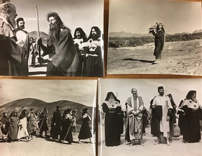 Lot 200 - Film. Bunuel (Luis). 38 vintage gelatin silver prints of the filming of Simon of the Desert, 1965