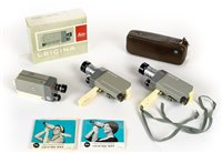 Lot 425 - Leitz cine cameras.