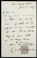Lot 138 - Darwin (Charles Robert, 1809-1882).