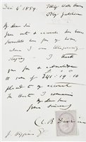 Lot 138 - Darwin (Charles Robert, 1809-1882).