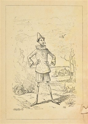 Lot 489 - Collodi (Carlo, pseudonym of Carlo Lorenzini). Le Avventure di Pinocchio, 1883