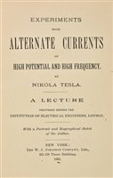 Lot 402 - Tesla (Nikola).