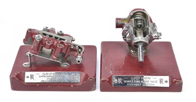 Lot 140 - Rolls Royce - Griffon. Two display pieces