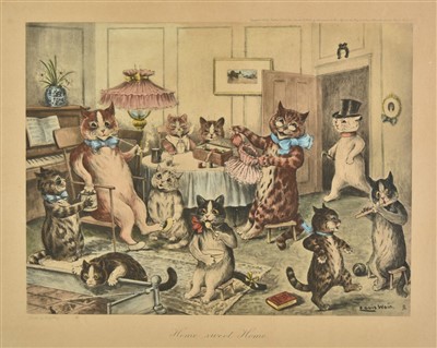 Lot 631 - Wain (Louis, 1860-1939). Home Sweet Home