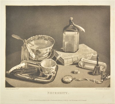 Lot 214 - Delattre (Jean Marie). Necessity, Frugality, Choice [and] Penury, published James Birchall, 1796