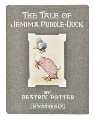 Lot 586 - Potter (Beatrix). The Tale of Jemima Puddle-Duck, 1st edition, 1908