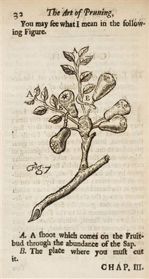 Lot 81 - Venette (Nicolas). The Art of Pruning Fruit-Trees, 1685