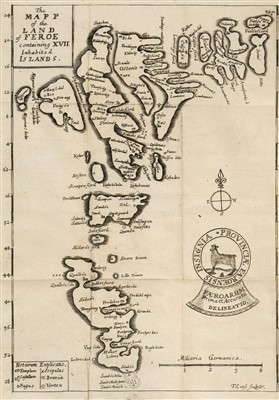Lot 55 - Debes (Lucas Jacobsen). Faeroae, & Foeroareserata, 1676