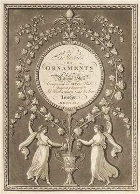 Lot 351 - Richardson (George). A collection of Ornaments in the Antique Style, 1816