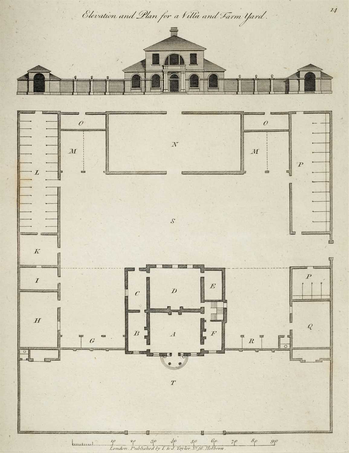 Lot 311 - Miller (John). The Country Gentleman's Architect, 1793