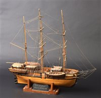 Lot 253 - Model Ship.