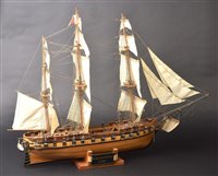 Lot 255 - Model Ship.
