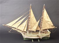 Lot 257 - Model Ship.