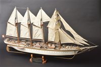 Lot 258 - Model Ship.