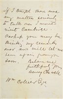 Lot 110 - Coxwell (Henry, 1819-1900). Books and Letters, 1889