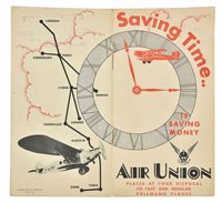 Lot 182 - Civil Aviation - France [Air Union]