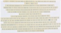 Lot 53 - Hitler Assassination Attempt. Ticker tape notification, 20 July 1944
