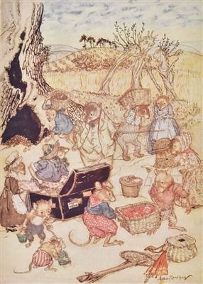Lot 595 - Rackham (Arthur, illustrator). The Wind in the Willows, 100th edition, 1951
