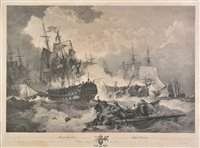 Lot 305 - Fittler (J.), Naval engagement