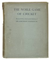 Lot 507 - Colman (Jeremiah). The Noble Game of Cricket, 1st edition, one of 150 copies, 1941